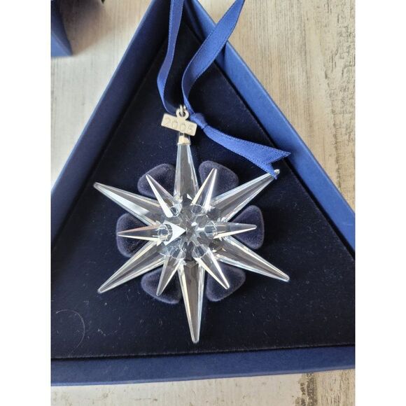 Swarovski star 2005 xmas ornament Xmas snowflake - Picture 5 of 8